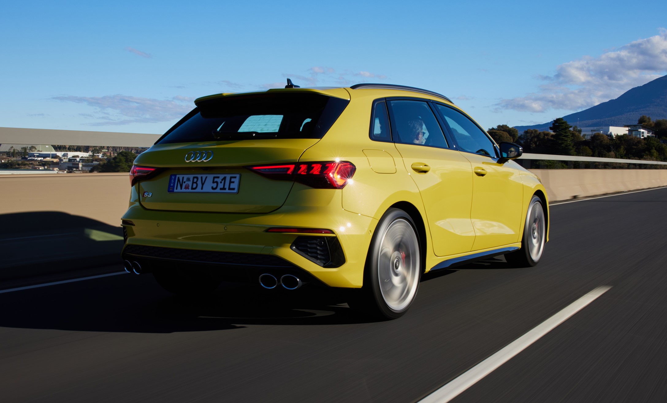 aria-label="Audi S3 yellowow"