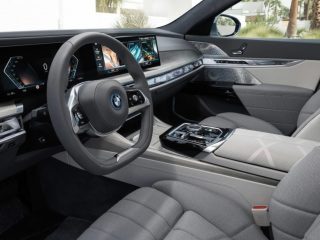 aria-label="2023 BMW i7 silver 9"