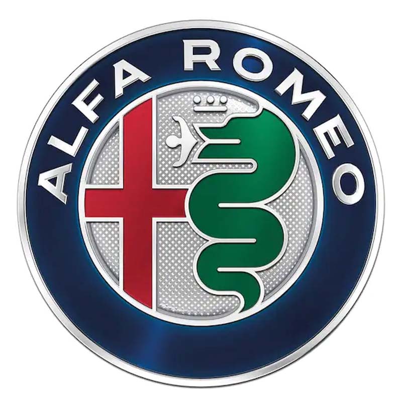aria-label="alfa romeo logo square"