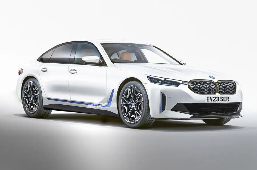 aria-label="93 bmw 5 series 2023 electric render imagined autocar"