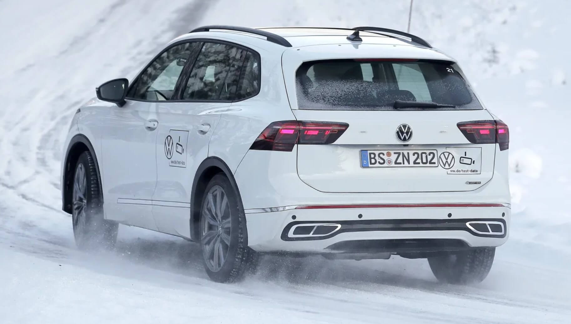 2024 Volkswagen Tiguan spied Automotive Daily