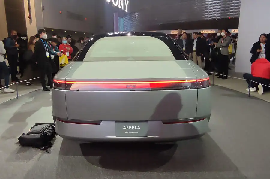 aria-label="sony honda afeela saloon concept at ces 553"