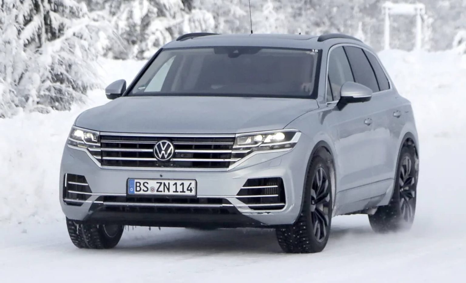 2024 Volkswagen Touareg facelift spied Automotive Daily