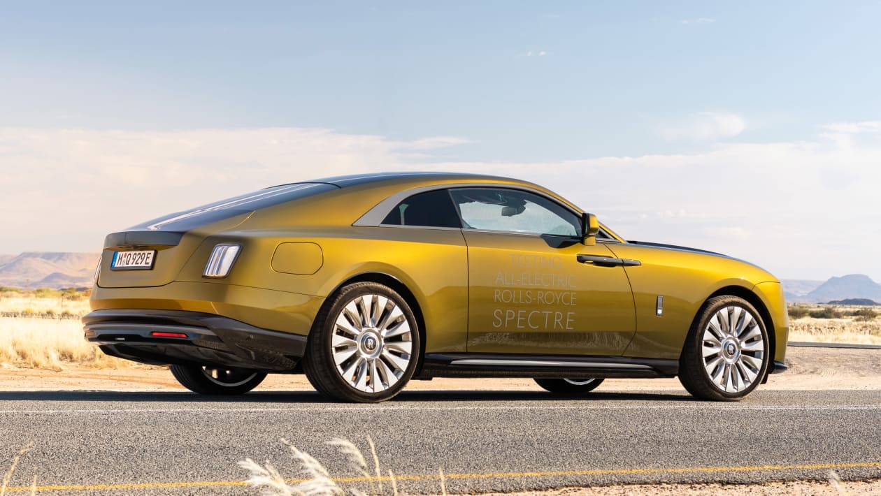aria-label="Rolls Royce Spectre prototype 3"