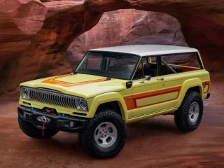 aria-label="1978 jeep cherokee 4xe concept"