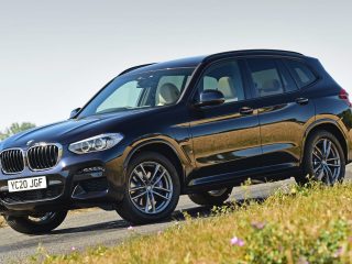 aria-label="BMW X3 PHEV front static"