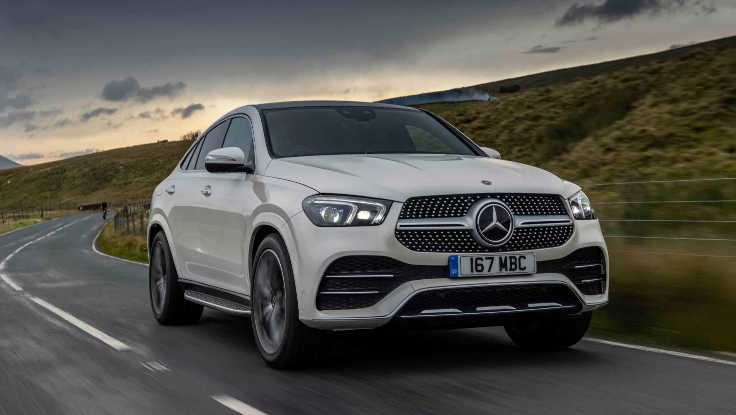 GLE Coupe front tracking