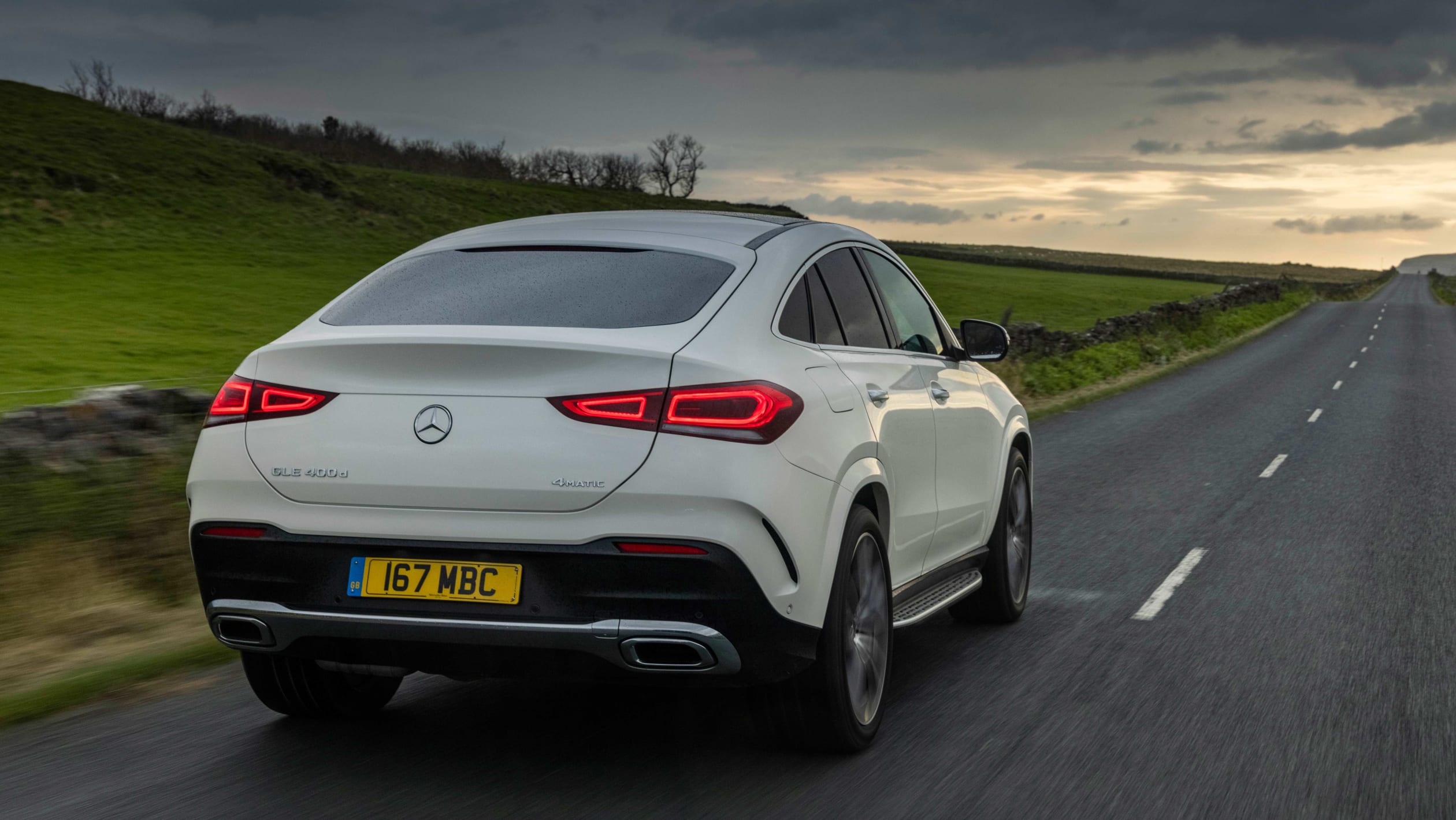 GLE Coupe rear tracking